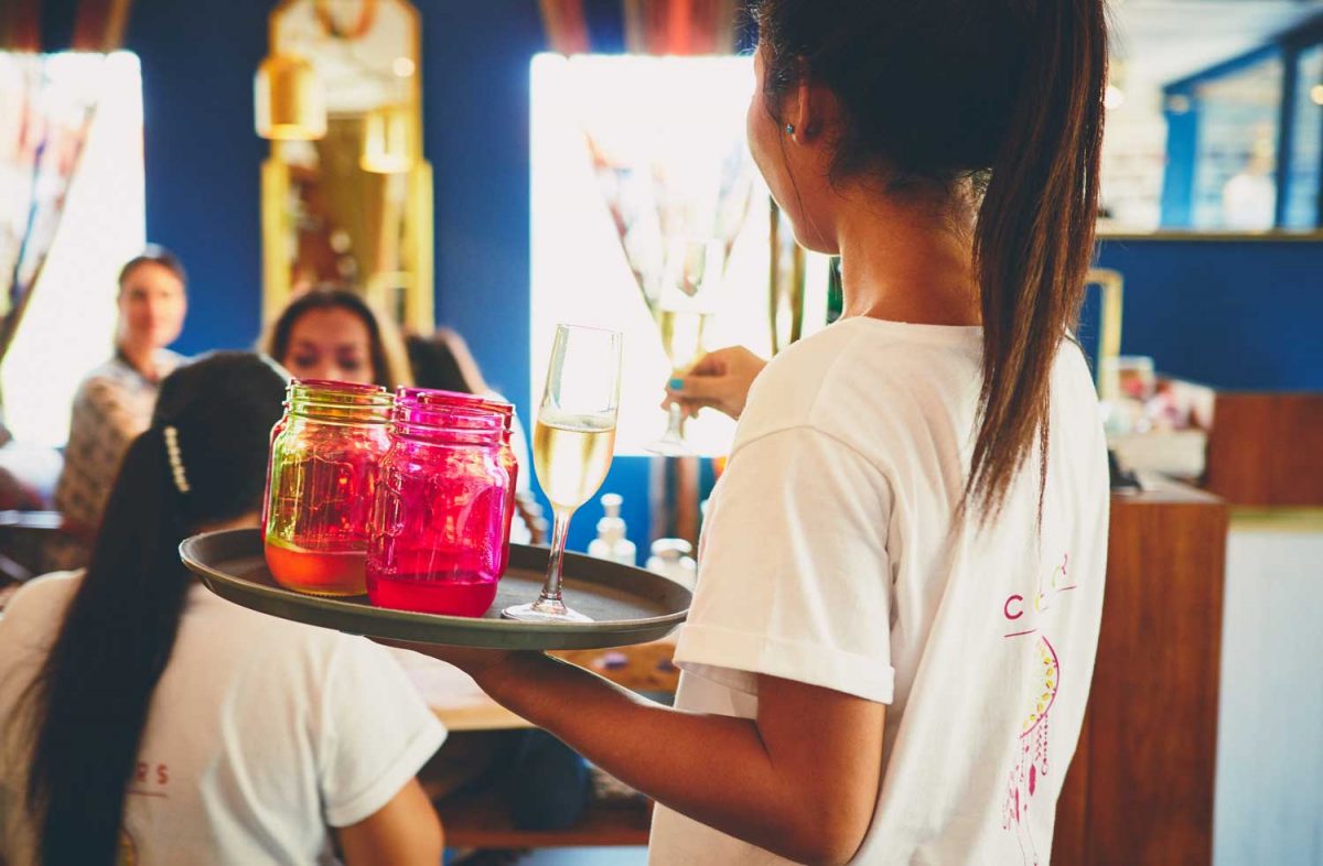 Colors Nail Bar Bali Manicure and pedicure, 100 organic treatments